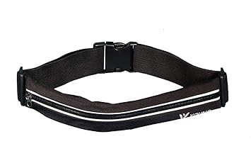 Unique Ideas Sport Running Marathon Waterproof Waist Bag Pouch & Belt for Running,Travel, Hiking or Jogging (Black) - image, photos