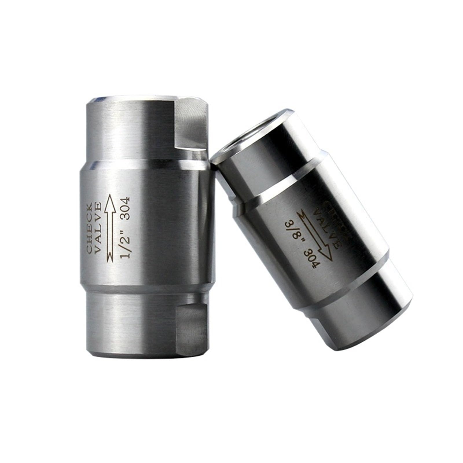 Clapet anti-retour 1" en acier inoxydable 304 pour eau et vapeur