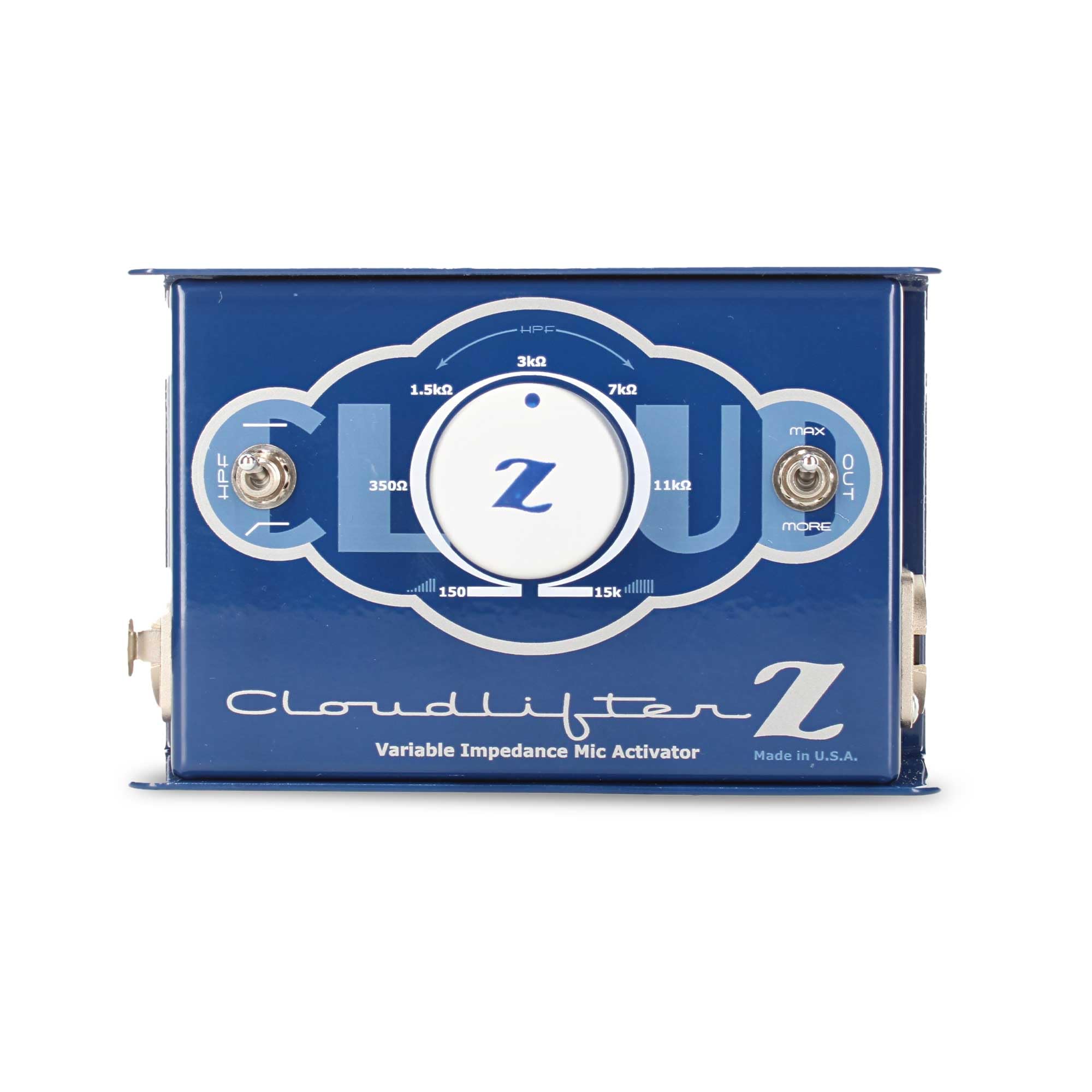 Cloud Microphones Cloudlifter CL-Z - Vari-Z Mic Activator - Ultra-Clean Microphone Preamp Gain Variable Impedance Control + XLR Cable + 6Ave Microfiber Cleaning Cloth + More