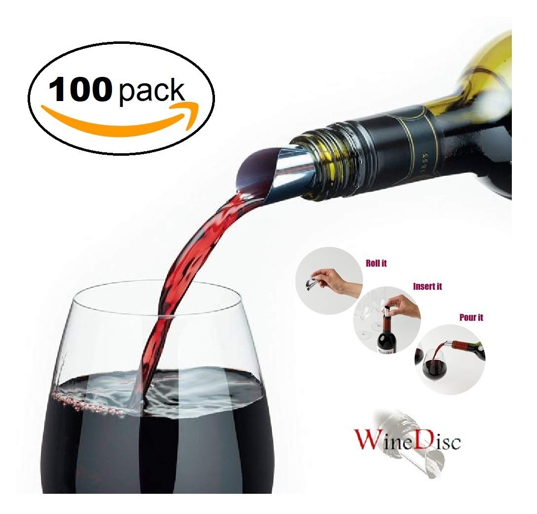 El Original VINO Disco – Drop Detener boquilla antigoteo para