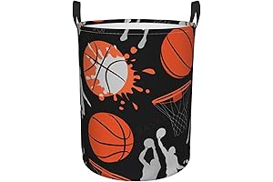Basketball Hoop-Inspired Laundry Hamper – A Slam Dunk for Tidy Homes