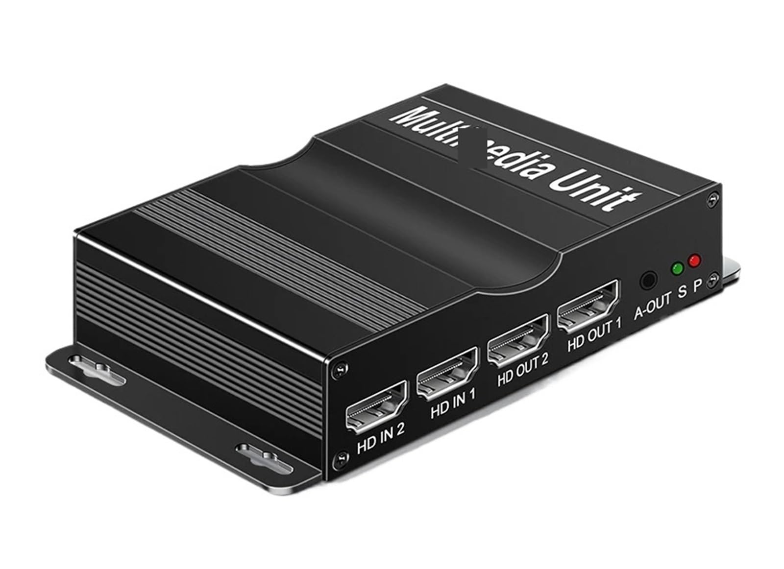 L6AS0F7 200M IP Network Extender RJ45 Ports Over UTP/STP LAN Ethernet Extender Via Switch 2 Transmitter to 2 Receiver for PS4 Laptop TV(EU Plug)