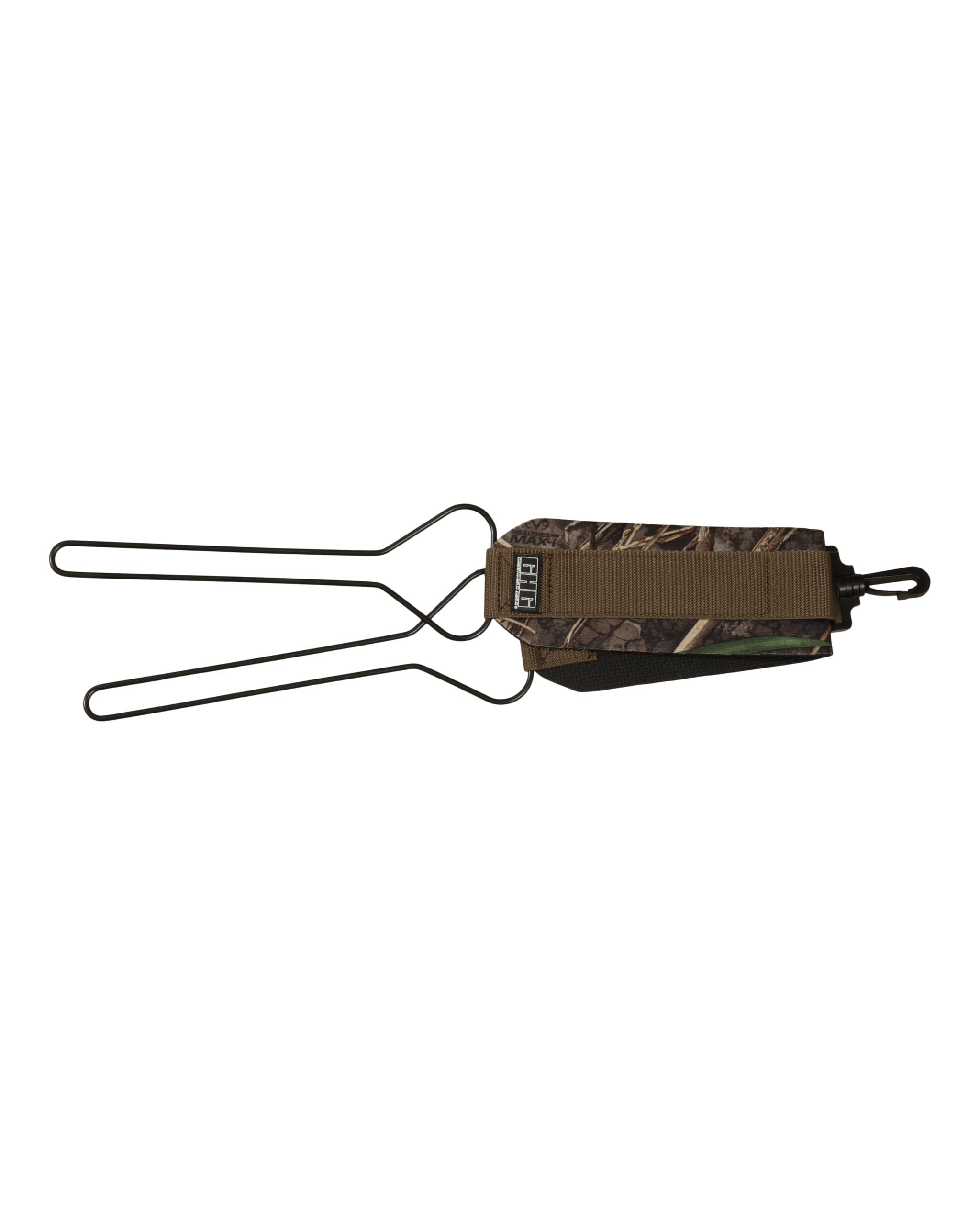 Avery GHG 3-mm Neoprene Small Camo Game Carrier - Non-Slip Rubberized Neoprene Back, Snap Hook Attaches to Vest or Belt