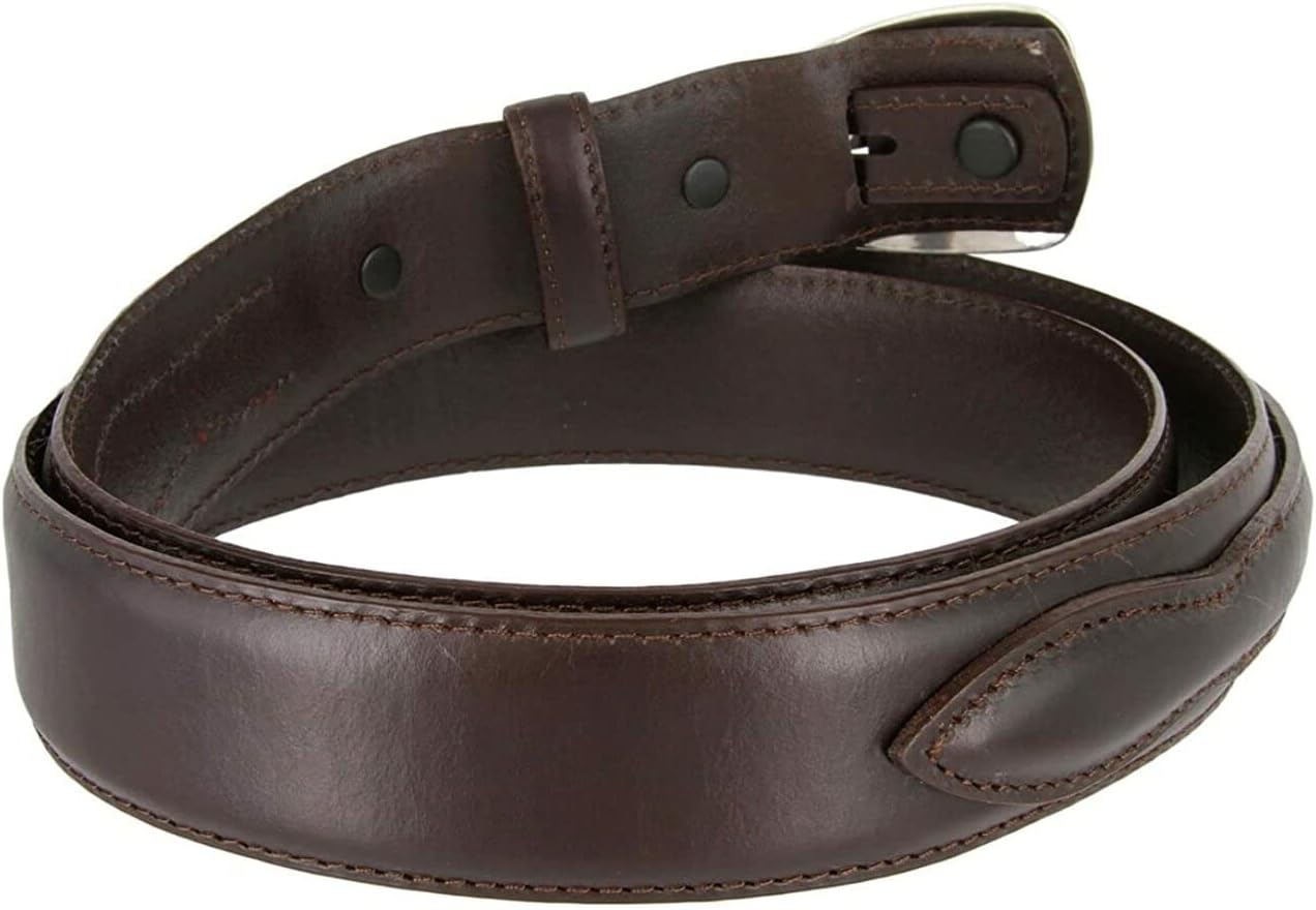 Belts.com Western Buckle Belt Oil Tanned Genuine Leather Ranger Belt 1-3/8"(35mm) Taper to 3/4"(19mm) Wide-Multiple choices - Image 5