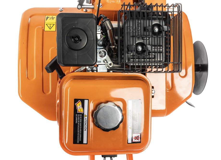 Anova MOTOAZADA 7HP - Cuchillas Grandes (APORCADOR + Ruedas) - Marchas 3+1