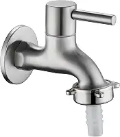 Torneira Inox Tanque Jardim Lavanderia NOX14