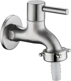 Torneira Inox Tanque Jardim Lavanderia NOX14