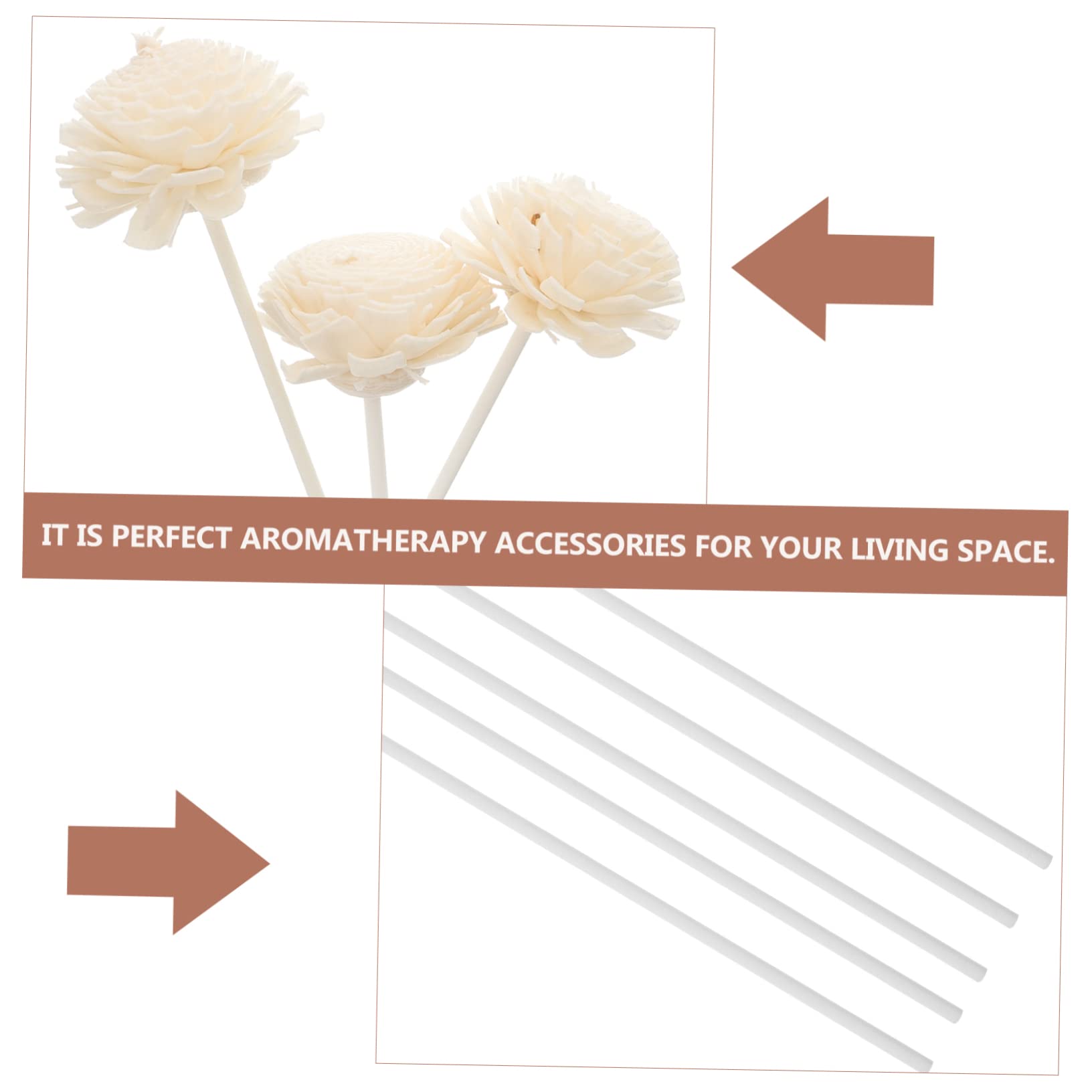 PRETYZOOM Supply Diffuser Sticks Fragrance Replacement for Room Decor High-end Compatible Various Diffuser Bottles Sticks