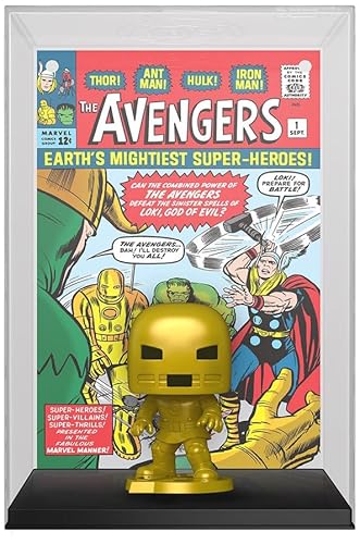 Marvel Figurine POP! Comic Cover Avengers 1 9 cm - vue 4