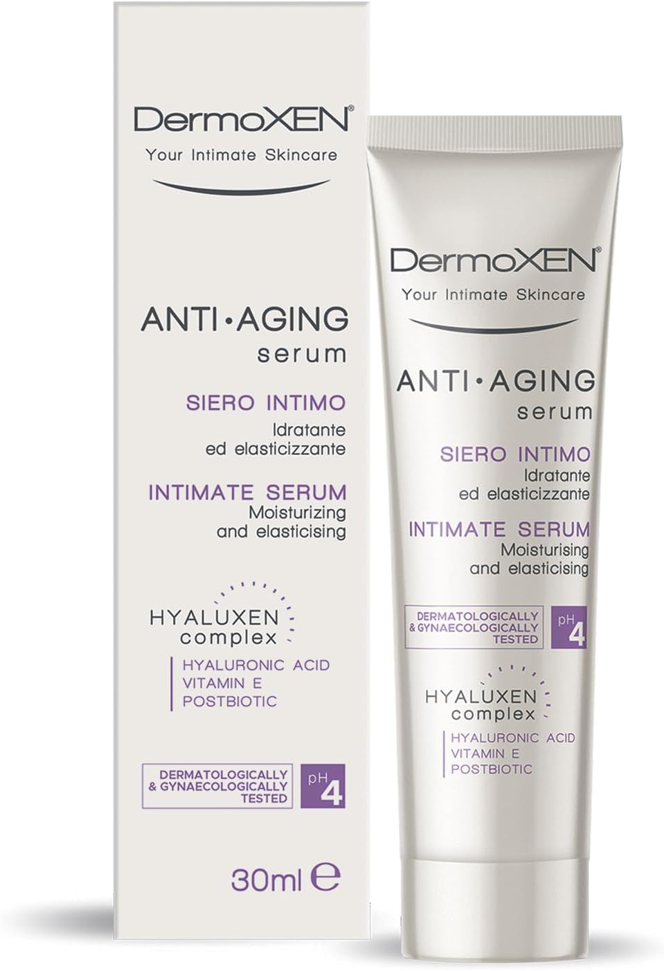 Anti-Aging Vaginal Moisturizer with Hyaluronic Acid | Rejuvenating Intimate Serum for Dryness, Elasticity & Tightening | Made in Italy Anti-Aging Vaginal Moisturizer with Hyaluronic Acid | Rejuvenating Intimate Serum for Dryness, Elasticity & Tightening | Made in Italy