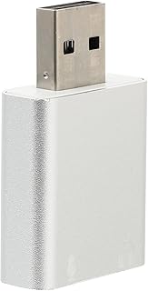 Parliky USB External Sound Card Microphone Adapter Computer Adapter USB Headset Adapter USB External Stereo Sound Converter USB Audio Adapter USB External Stereo Sound Adapter Windows Bus