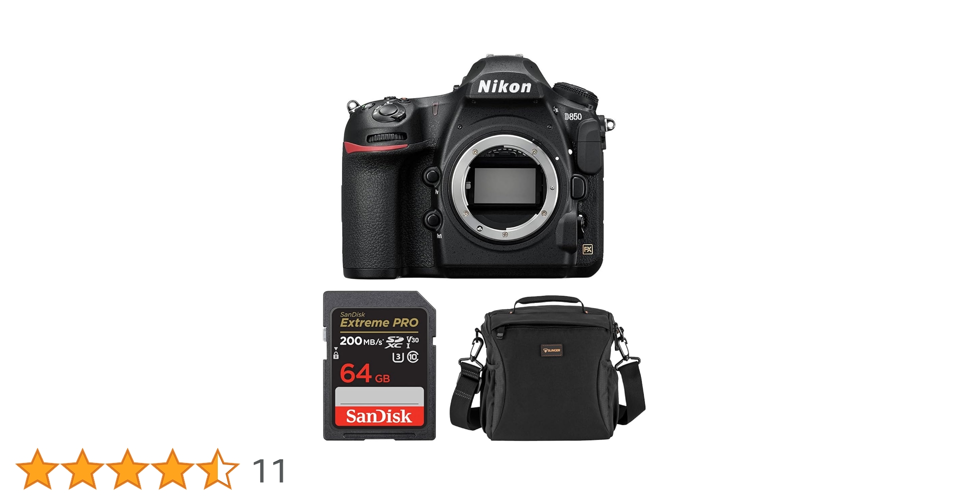 Amazon | Nikon D850 デジタル一眼レフカメラ 64GBメモリーカード付き