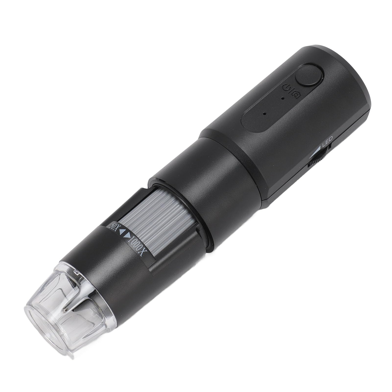 Alomejor Microscopio Digitale Wireless con Ingrandimento da 50X a 1000X e Risoluzione 640X480P per Uso Esterno con 8 Luci LED