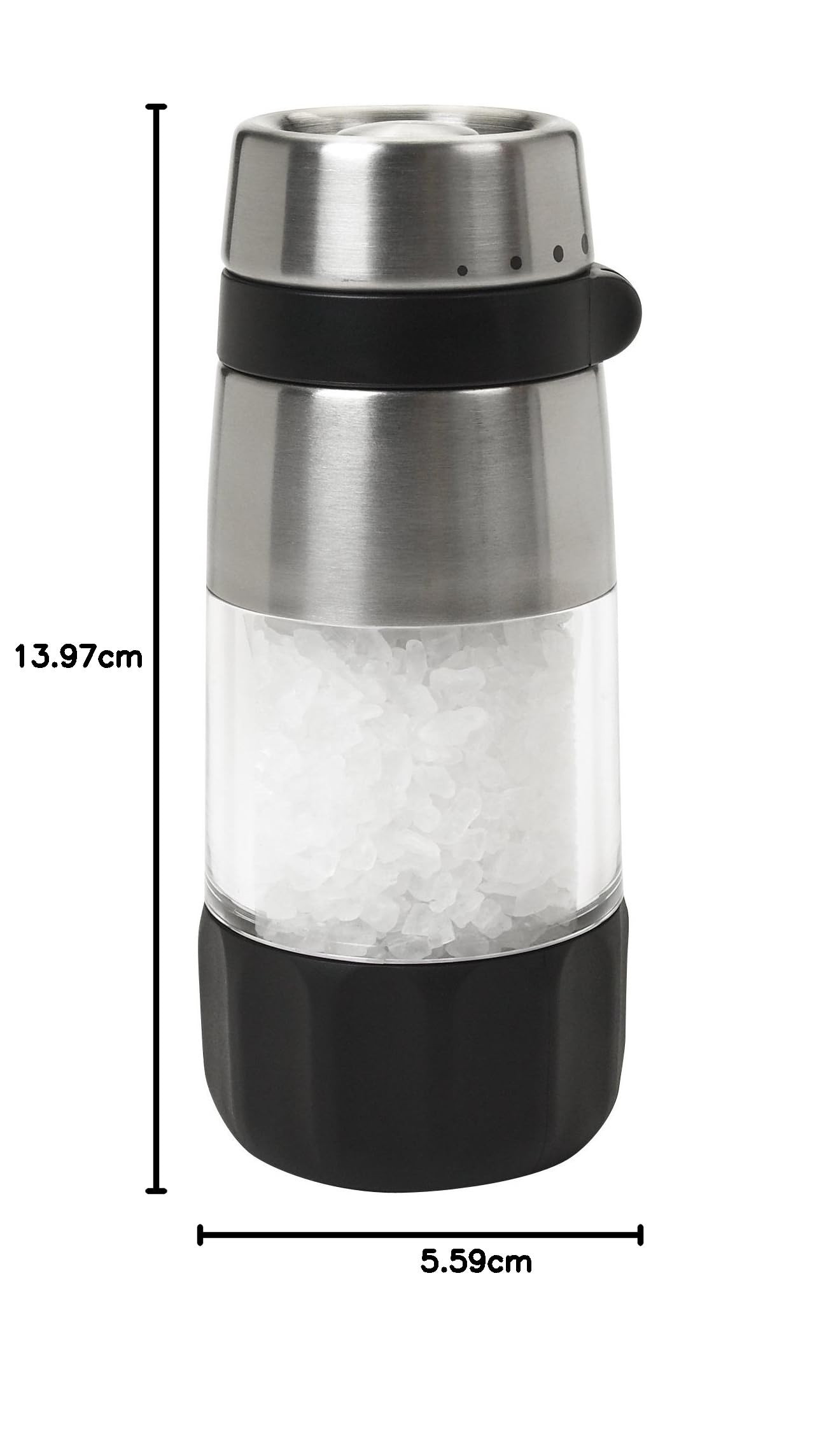OXO Good Grips Accent – Moulin à sel Manuel - propreté optimale – Vrac