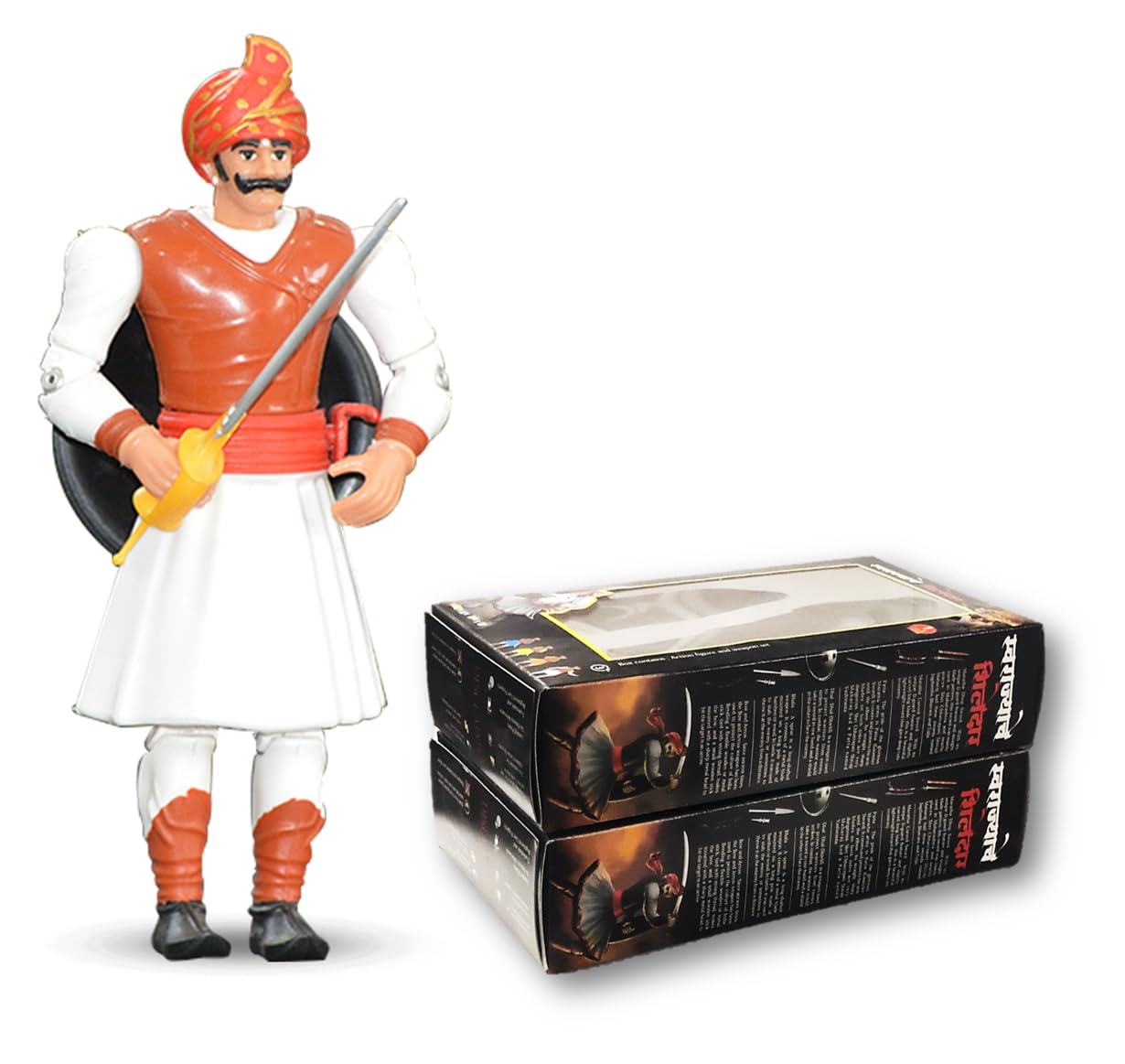 See full amazon price history chart for NIRMAN TOYS - Swarajyache Shiledar - The True Super Hero - 6 Inch Tall Action Figure with Accessories (Subhedar, White) | Pack of 2 NIRMAN TOYS - Swarajyache Shiledar - The True Super Hero - 6 Inch Tall Action Figure with Accessories (Subhedar, White) | Pack of 2 (B0D8FKTHRG) Amazon Price History, Amazon Price Tracker
