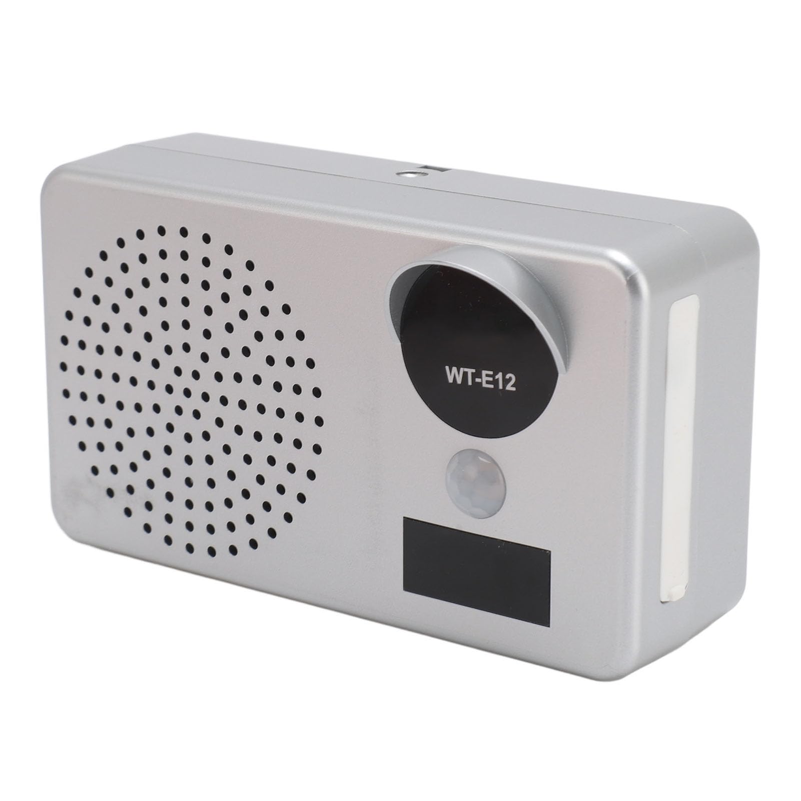 Alarma del Sensor de Movimiento Infrarrojo, Alarma del Sensor de Movimiento 100-240 V Personalizado para Sitios Construcción (Enchufe de la UE)