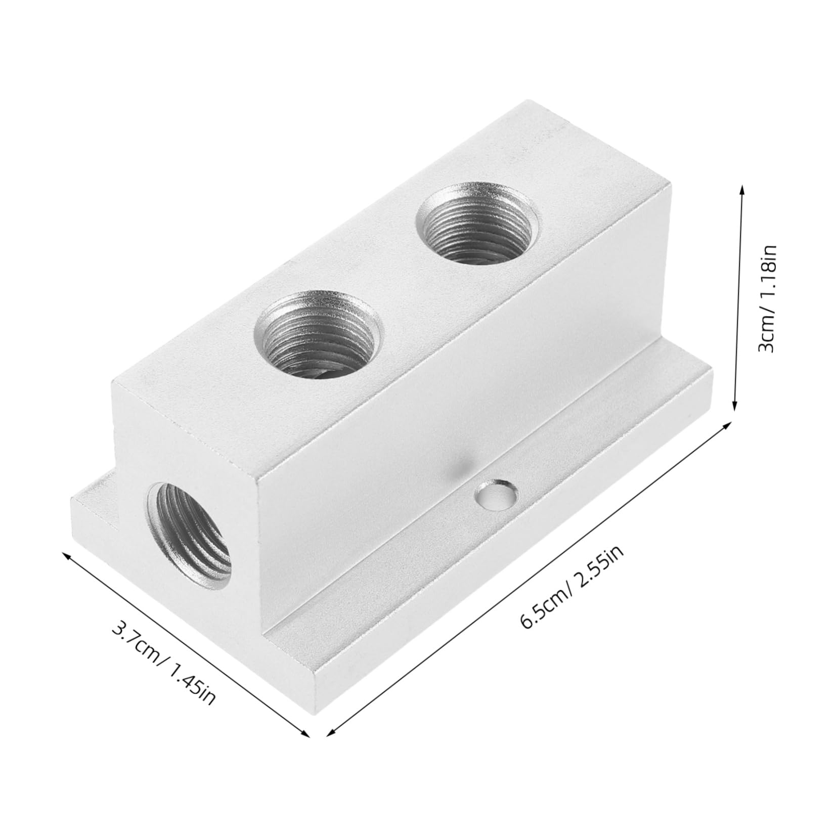 CIYODO T-type Air Distribution Block Gas Manifold Pneumatic Divider Distributor Air Flow Splitter Easy Installation