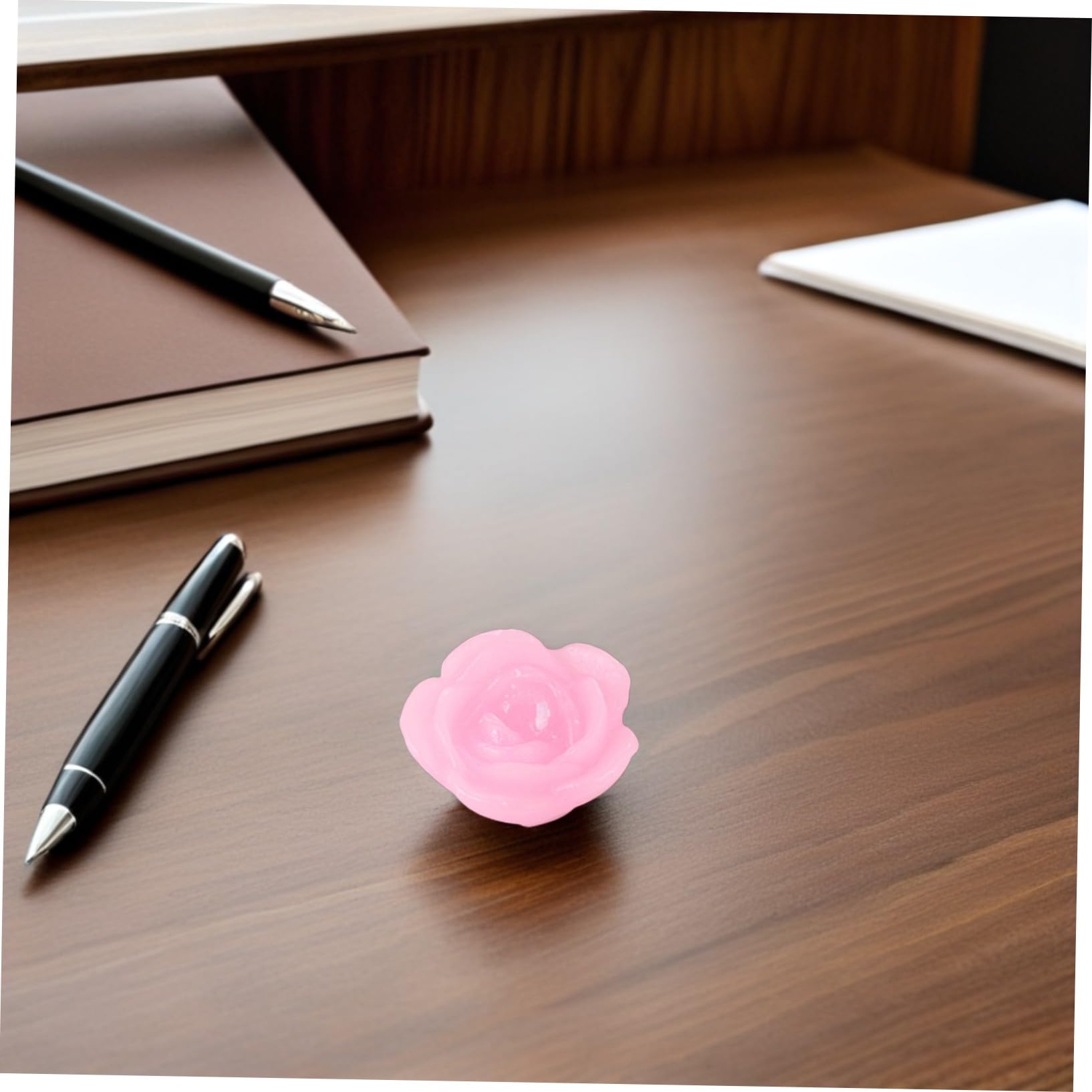 15 Pz Di Rosa Candele Di Paraffina Di Fiori Candele Floreali Rosa Di Paraffina Di Girasole Di Galleggianti Galleggianti VILLFUL