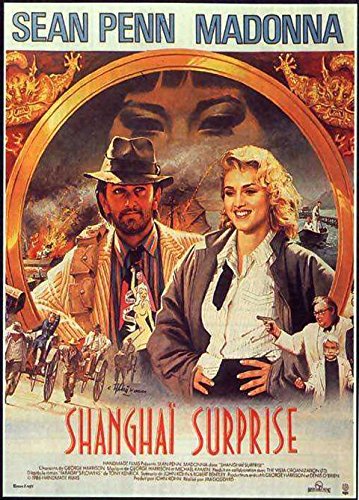 Affiche Shanghai Surprise Madonna 116X158 cm pliée d'origine