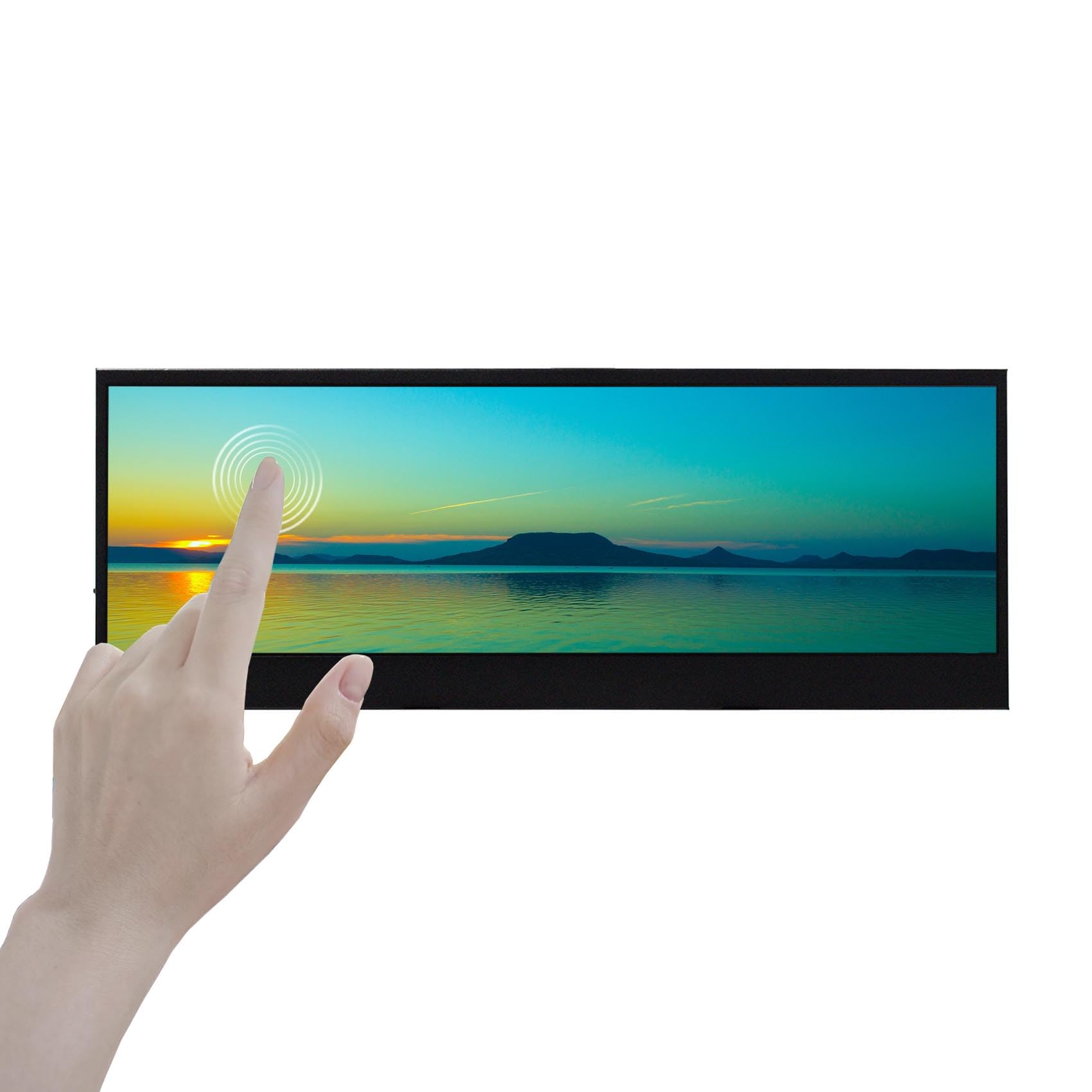 Amazon.co.jp: VSDISPLAY 14インチ 小型モニター タッチ対応 横長 細長 