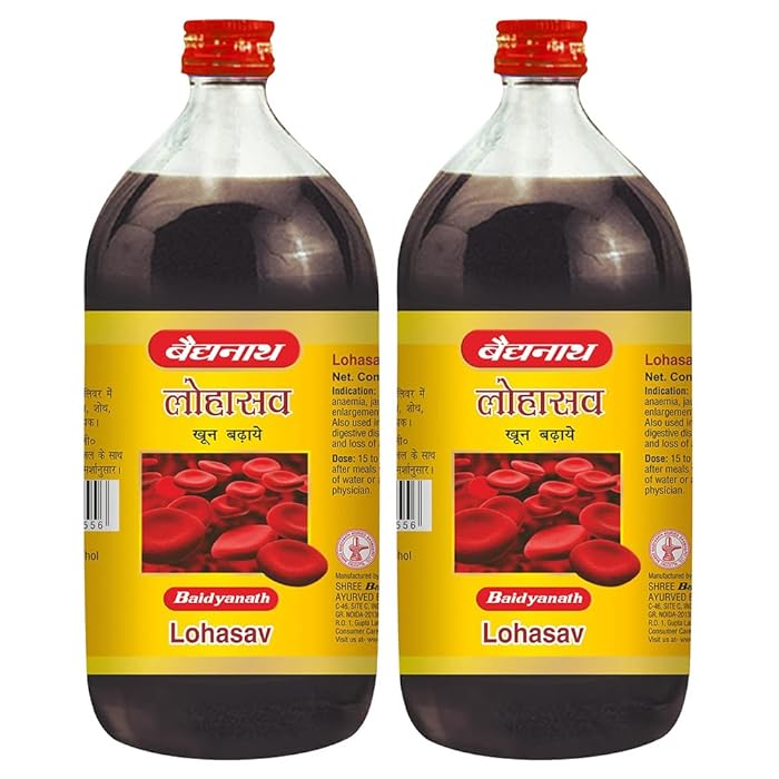 Buy Baidyanath Lohasav An Ayurvedic Formulation (900 ml) Helpful in