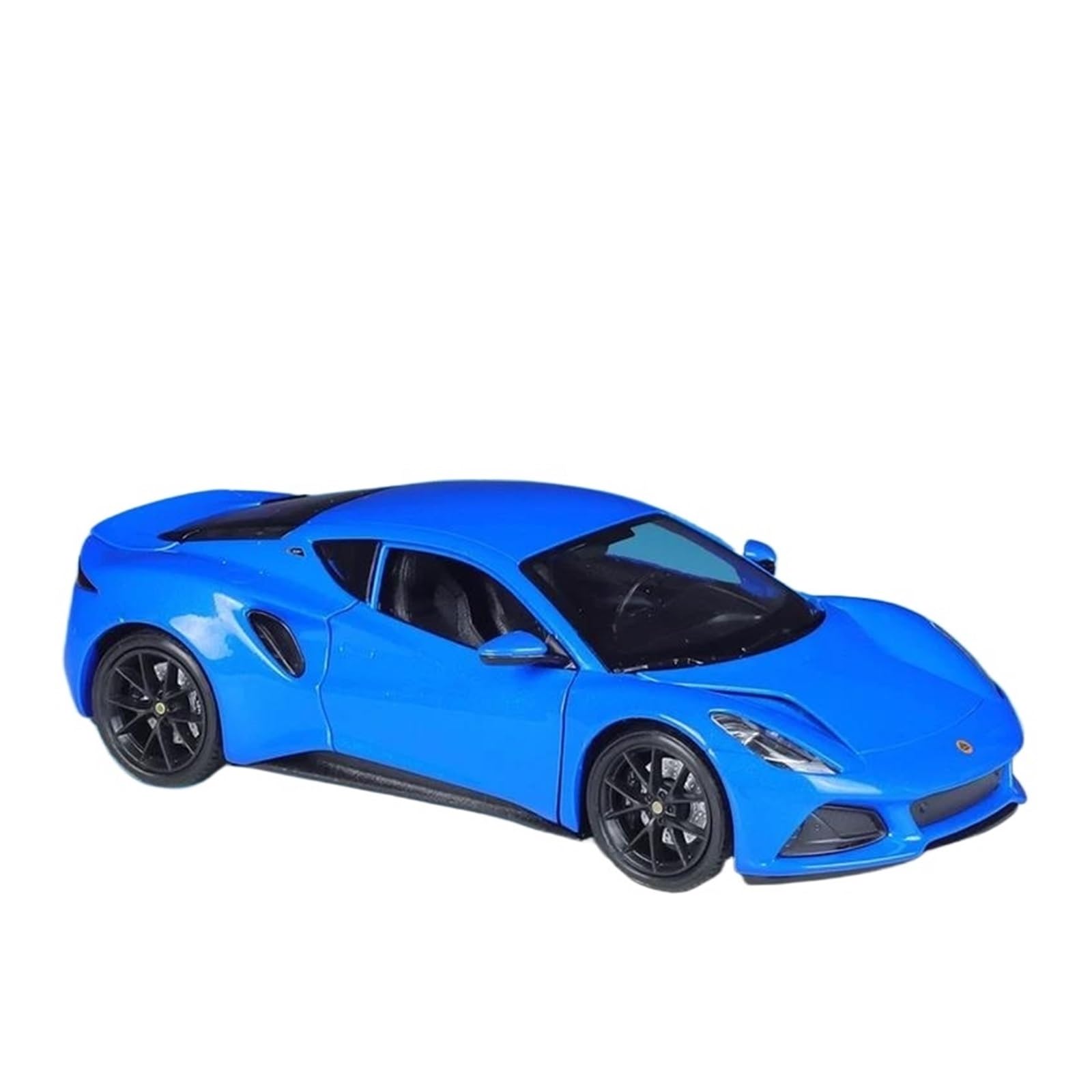 Veicoli a Motore in Scala 1:24 for Lotus Emira in Miniatura, Modello di Auto in Lega di Metallo, Ornamenti for La Decorazione della Casa Modello di Auto Replica(Blue)