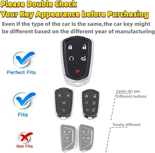 Miniatura 8 de RFSRZ Funda para llavero Honda Civic, con cuentas moradas, compatible con llave inteligente Honda Civic CR-V XR-V 2022 2023 (para Honda C4)