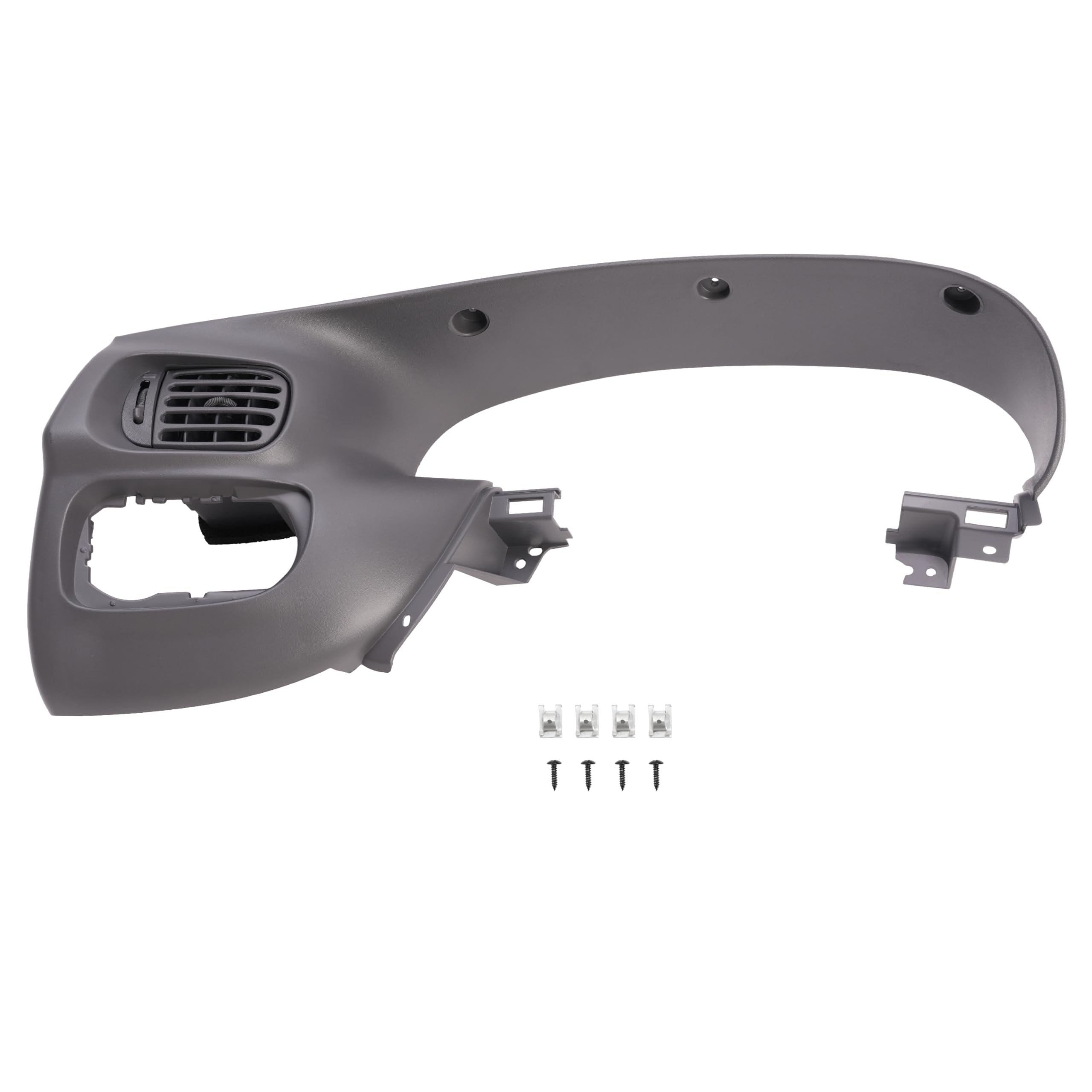 KUAFU Dashboard Front Upper Instrument Cluster Bezel Trim Panel Compatible with 1997-2003 Ford F-150 Expedition Dash Trim Bezel