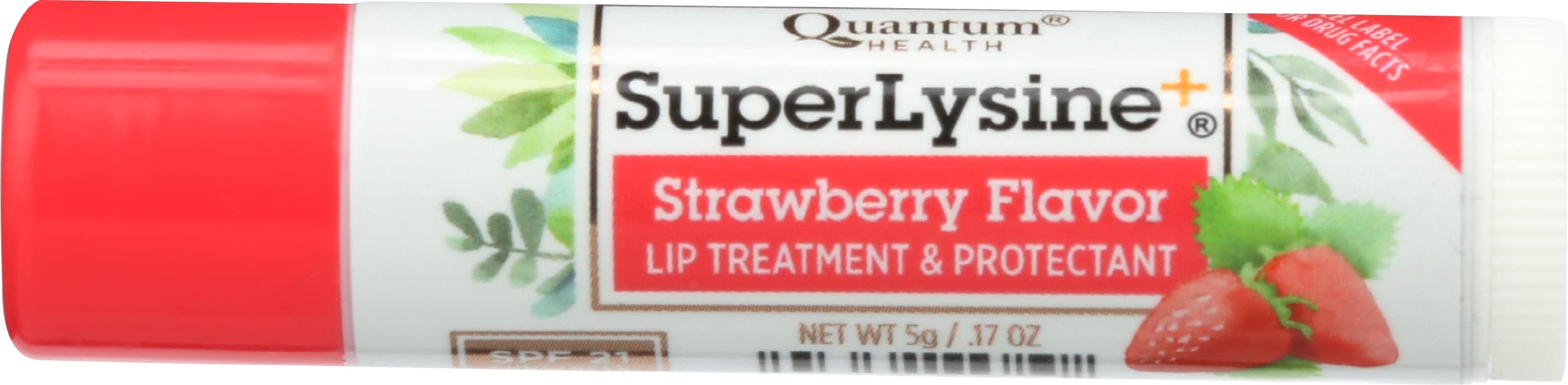 QUANTUM HEALTH Superlysine Strawberry Cold Stick, 0.17 OZ