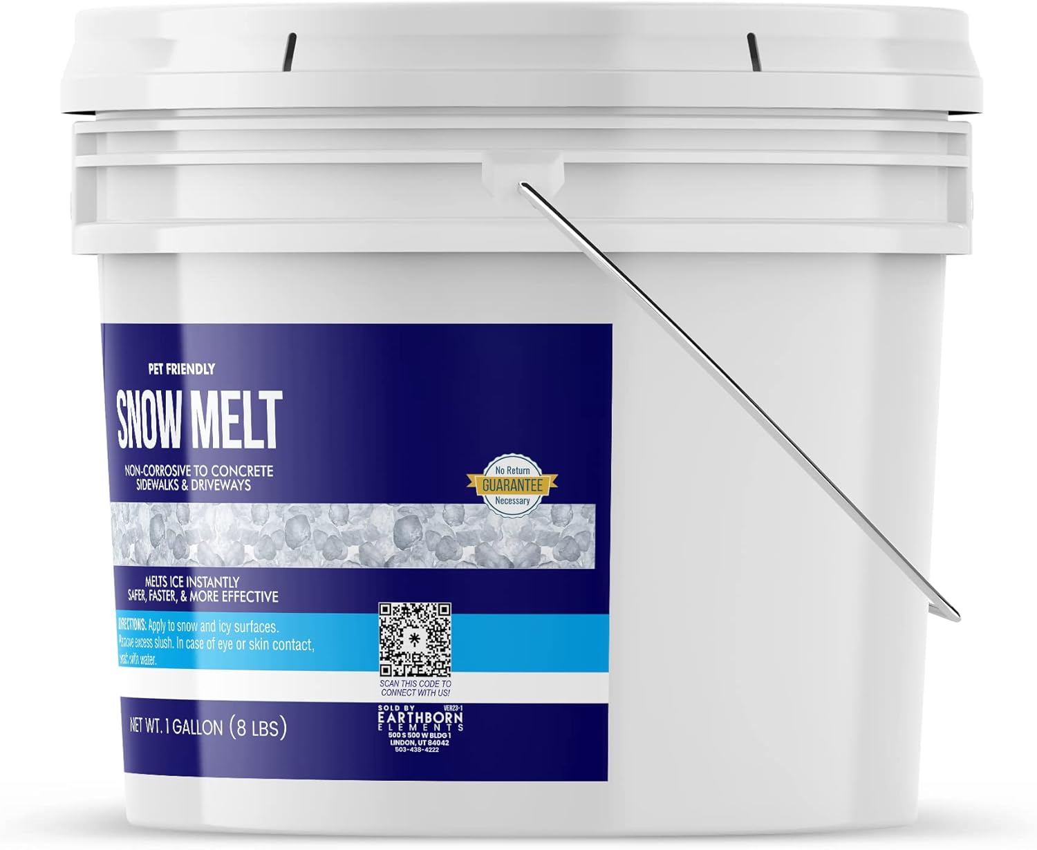 Earthborn Elements Snow Melt & Sand Bundle (1 Gallon Each), Winter Driving, Ice Melt, Gardening & Landscape, Bulk Sizes