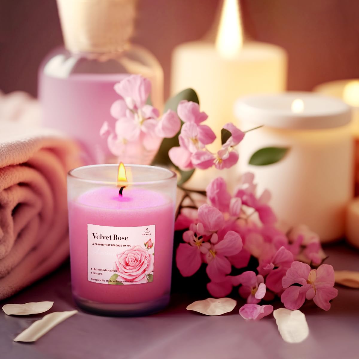 Candele profumate per aromaterapia (confezione da 12/24/48), 12 fragranze, 51 g, candele votive di soia per Natale, Ringraziamento, anniversario e decorazione della casa