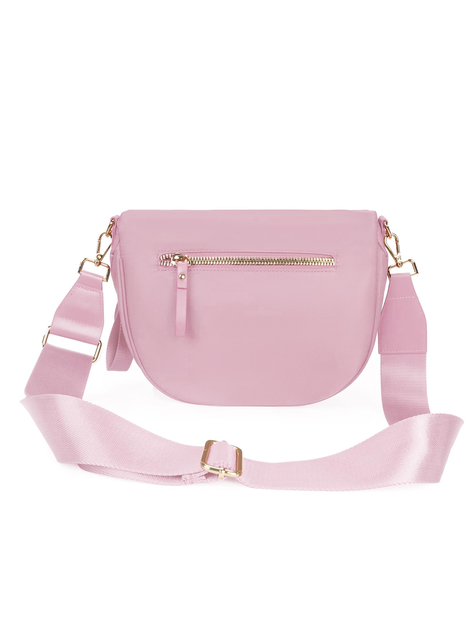 Bolso de hombro espacioso de nylon para mujer