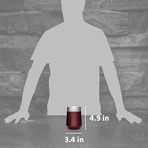 Miniatura 10 de Stanley GO Everyday Vaso de vino de 10 onzas, copa de vino aislada de acero inoxidable, sin BPA