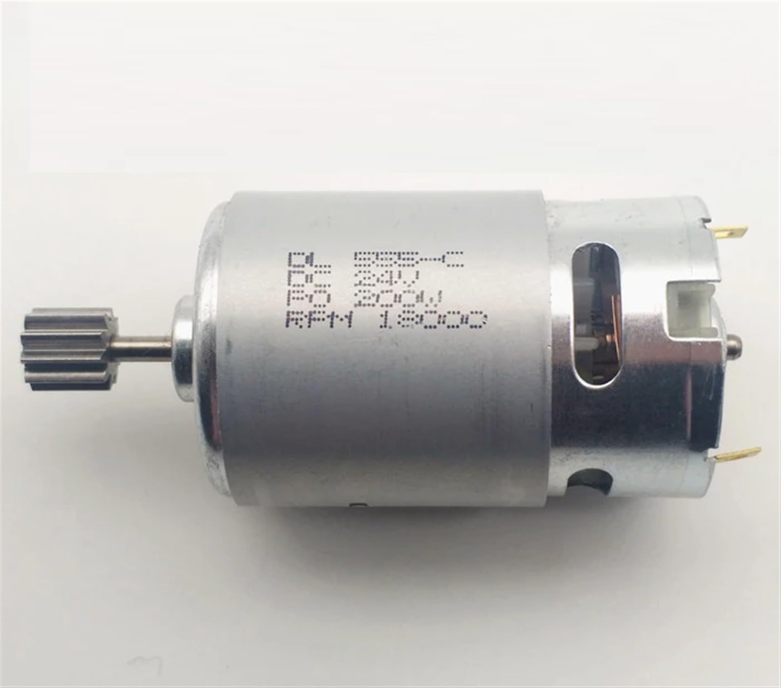 Motore elettrico for auto 555 DC 24V 200W 18000rpm/22000rpm Motore ad alta velocità 1 pezzo(18000rpm)