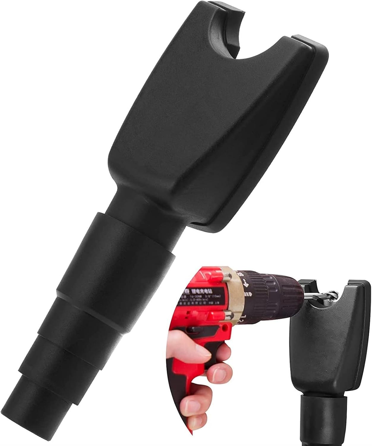Hands-Free Dust Collector Impact Drill with Ash Tool Electric Drill Dust Collector Electric Drill with Ash Bowl Tool Combination (Color : B Type)