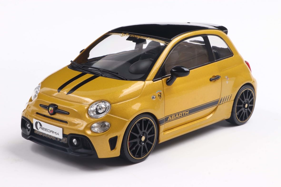 SOLIDO　1/18 ABARTH 595 Fiat F595 Abarth - Ghiaccio White - 2022 - Solido