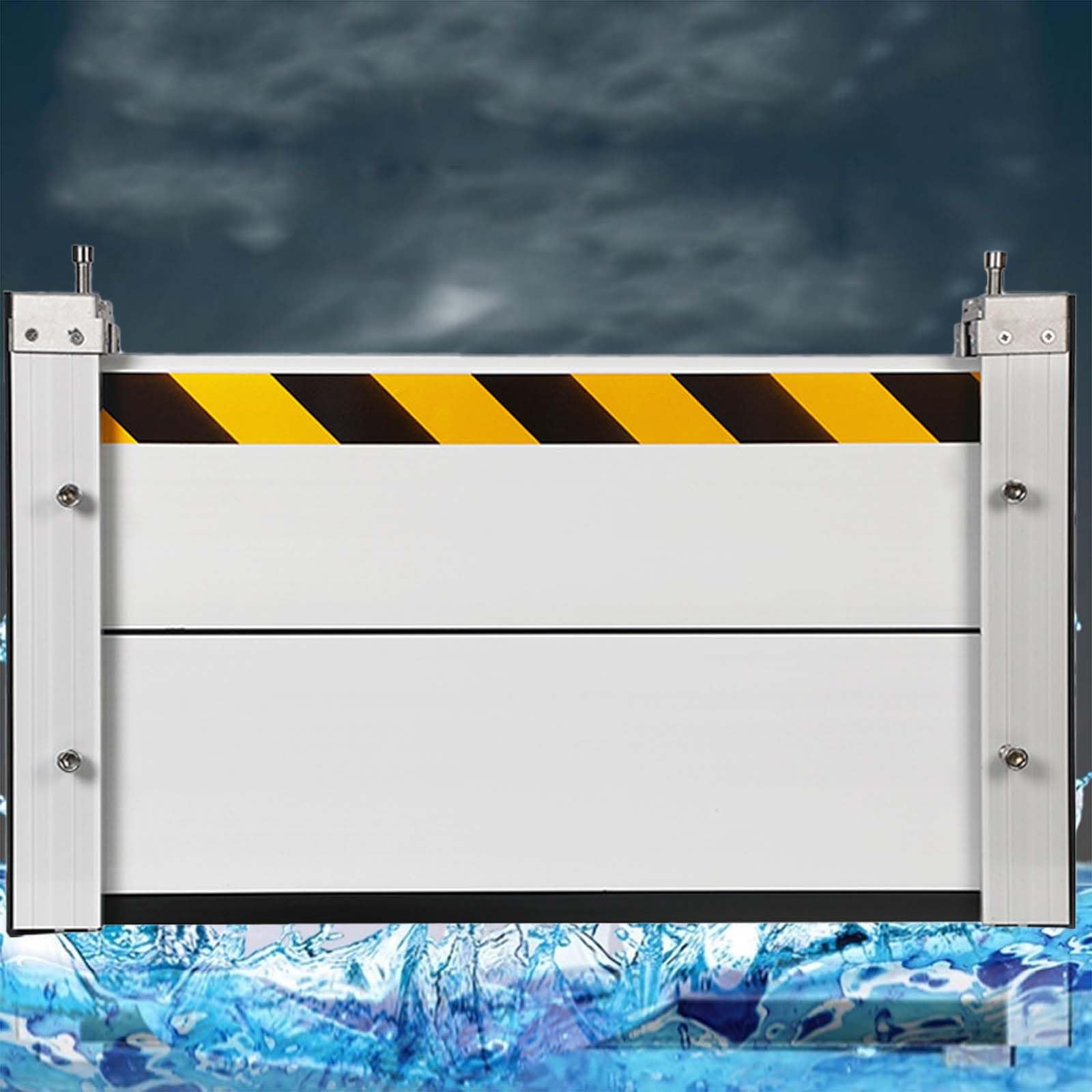 Flood Barrier Flood Barriers for Garage Reusable in Heavy Rain Flood Defence Barriers Door Flood Barrier Flood Defence Suitable for Garage Basement Front Door Driveway