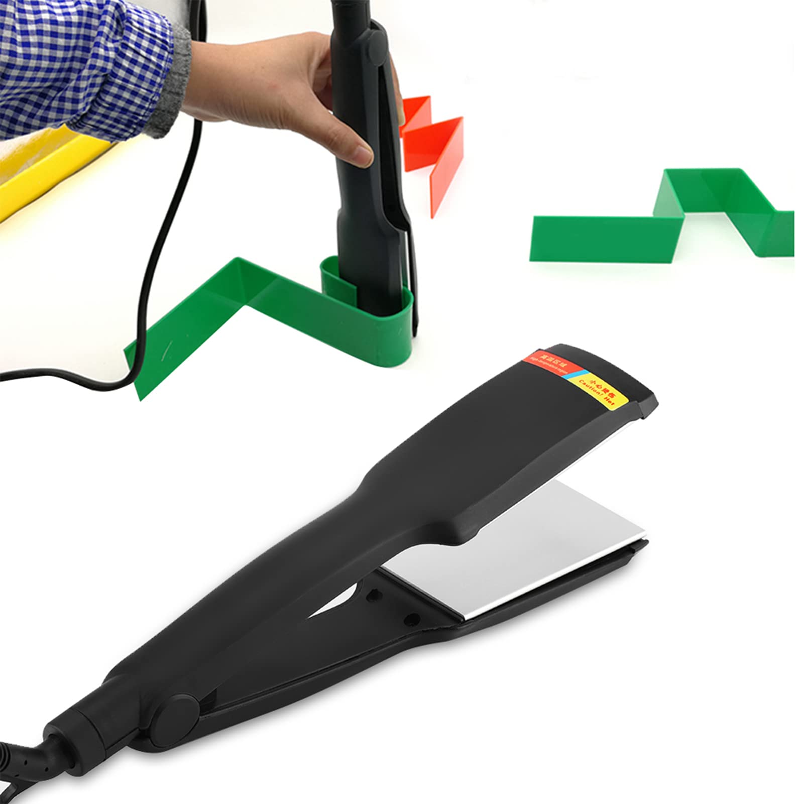Elemento calefactor PTC, doblador de conductos, 100-240 V, acrílico, máquina dobladora de ángulo, kit de marcado de letras de canal (enchufe de EE. UU.)