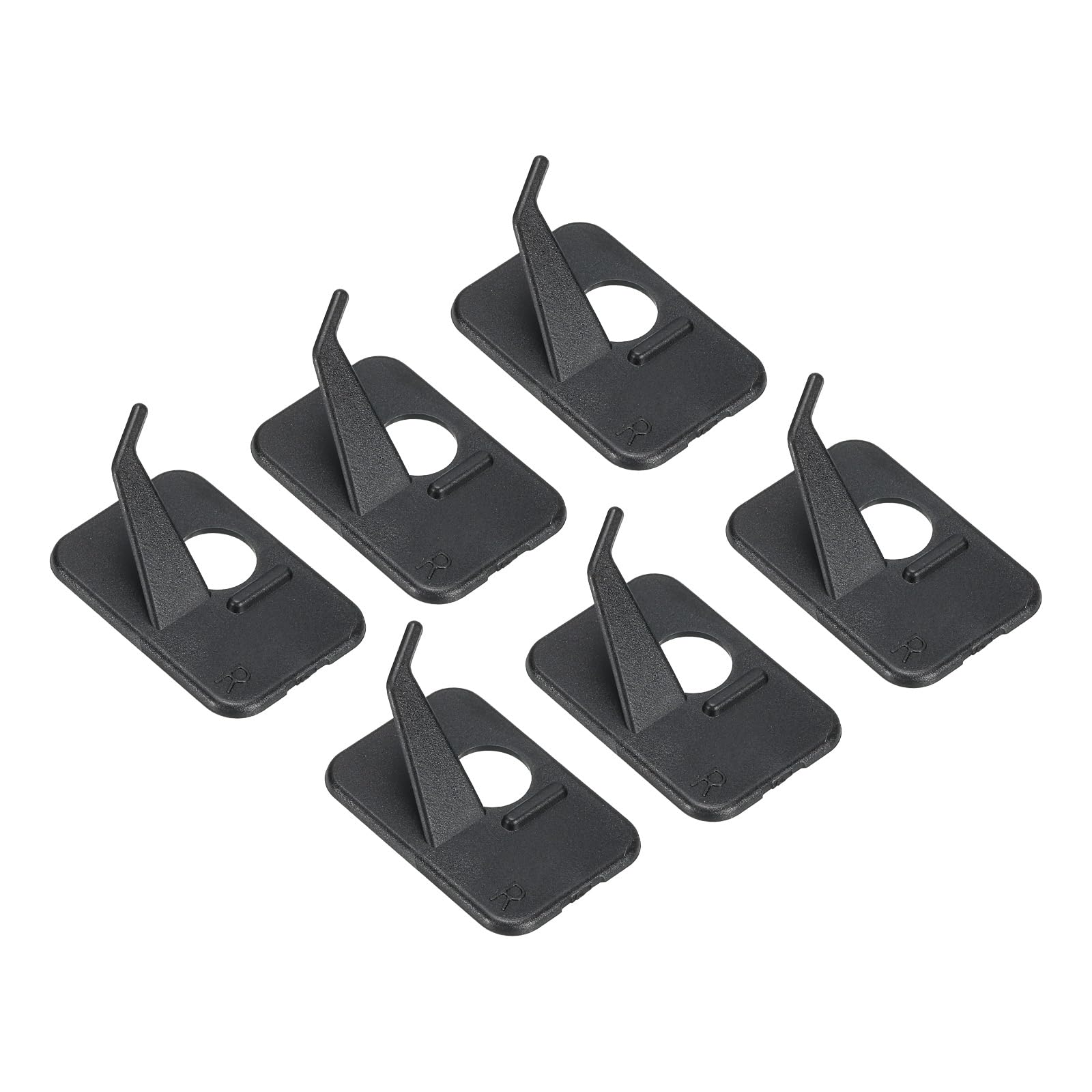 PATIKIL Flèche Repos, 6 Paquet Plastique Adhésif Tir Arc Flèche Support pour Droitier Main Composé Arc Classique Arc