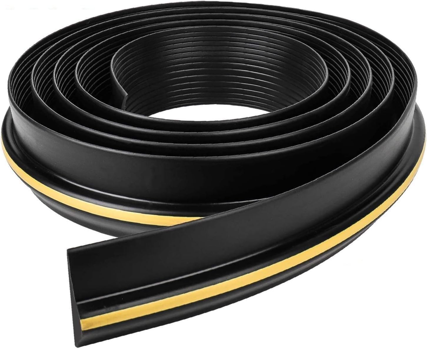 10FT Garage Door Seal Floor Rubber Threshold Heavy Duty Rubber Draught Excluder Weatherproof Weather Stripping for Keeping Garages