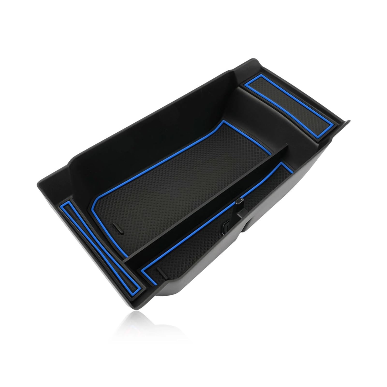 OOPUHKSY For Renault For Austral 2024 For E-Tech For Hybrid 2023 2024 Car Armrest Box Storage Central Control Container Accessories(Blue)