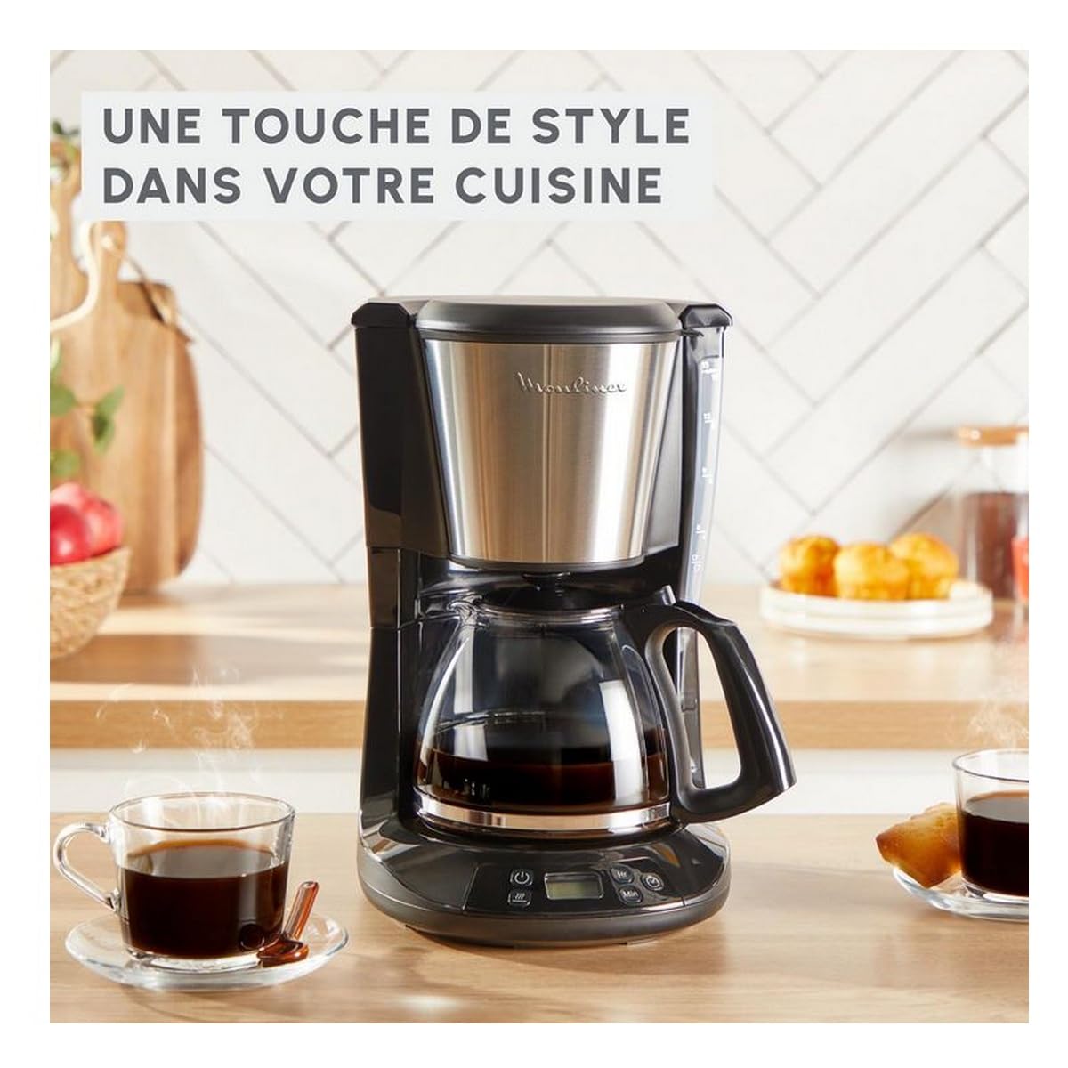 Cafetière Filtre Programmable 10 À 15 Tasses 1000w - FG5S2DEO
