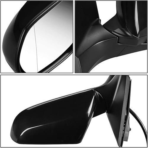 Miniatura 3 de DNA Motoring OEM-MR-HO1320269 Estilo de fábrica Powered+Heated Espejo de puerta lateral izquierda, negro