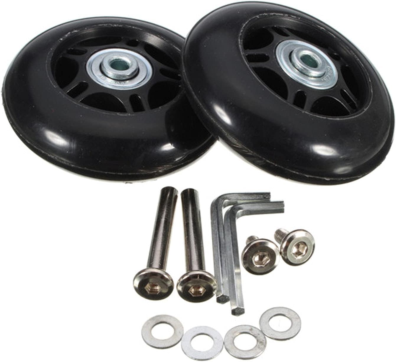 Ruedas De Repuesto Para Maleta De Equipaje De 50 Mm X 18 Mm, Ruedas Giratorias