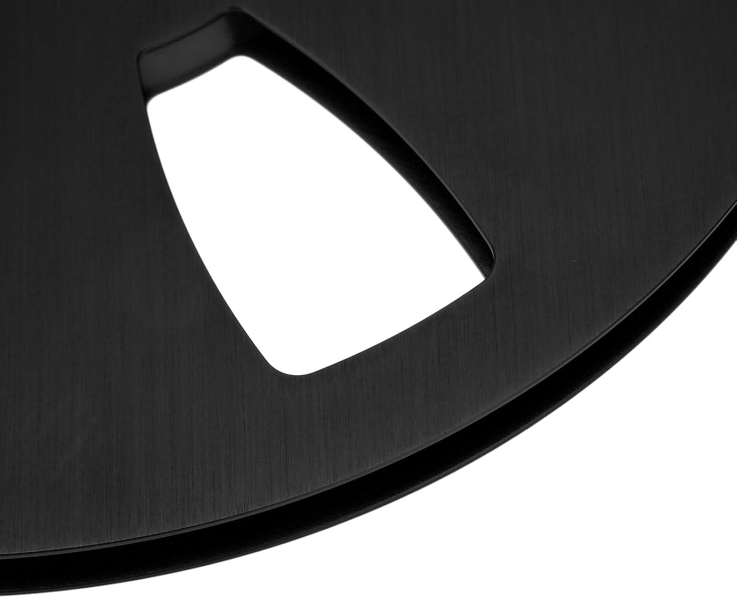 1/4 10.5 Inch Empty Takeup Reel, 6 Hole Aluminum Alloy, Universal Opening for Sound Tape Machines (Black)