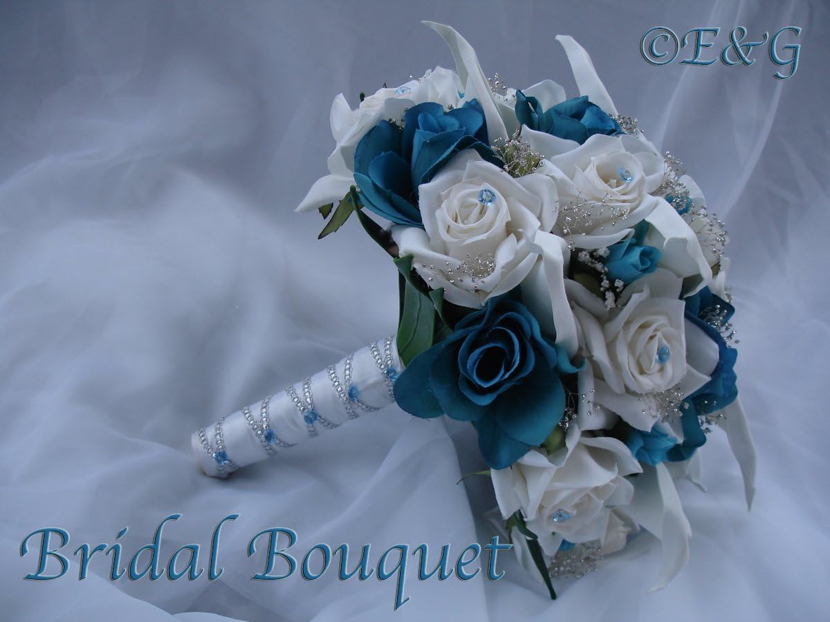 GORGEOUS CALLA WHITE MALIBU Complete Wedding Package Bridal Bridesmaid Groom Corsagesilk flowers