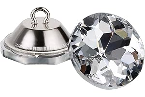 25mm Rhinestone Headboard Upholstery Buttons