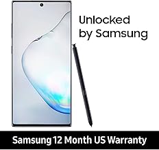 Samsung Galaxy Note 10+ Factory Unlocked Cell Phone with 256 GB (U.S. Warranty), Aura Black/ Note10+
