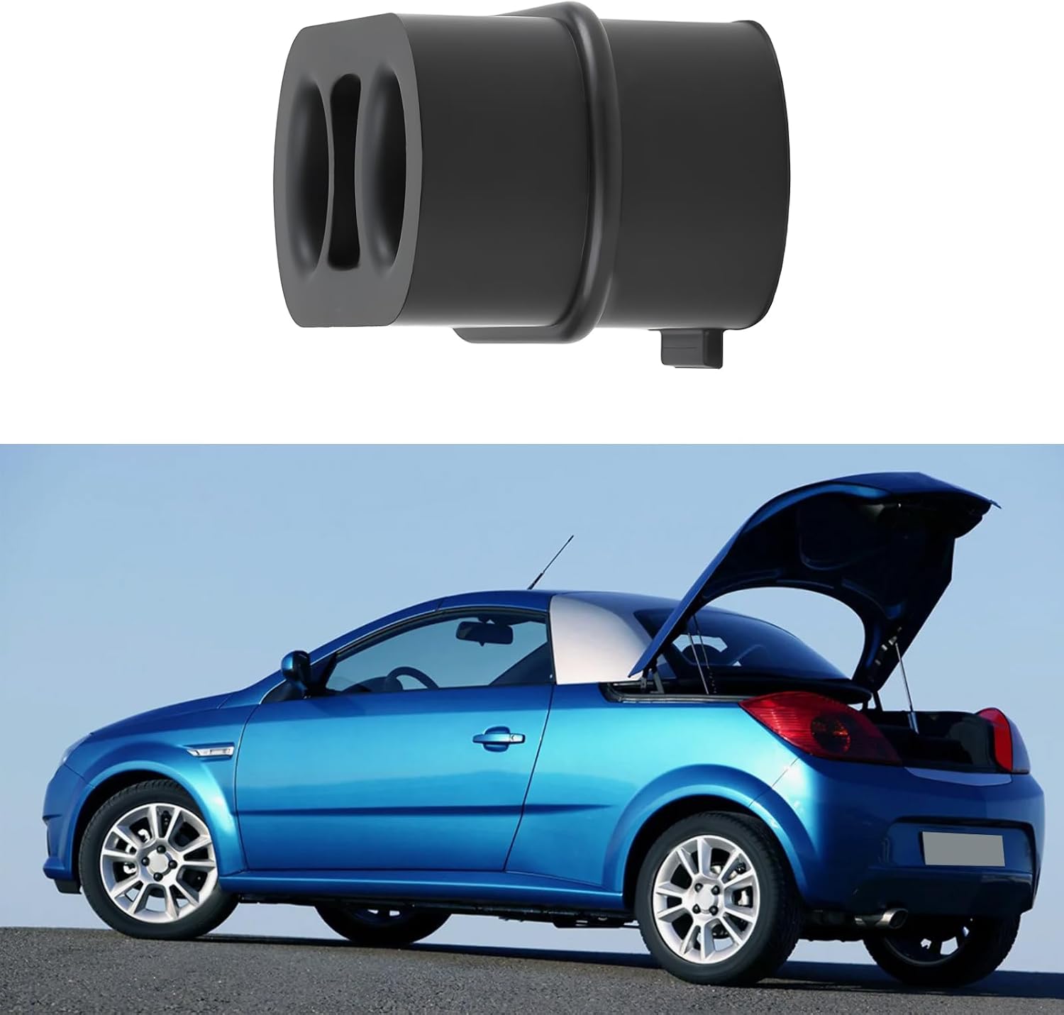 ECSiNG 4Pcs Exhaust Mounting 90466668 Compatible with Vauxhall Tigra X04 1.4 1.8 1.3D 2004-2009