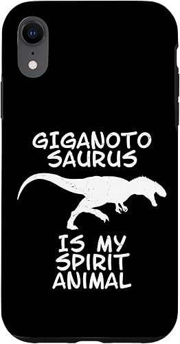 Vista 19 de Funda Giganotosaurus para iPhone SE (2020) / 7 / 8 Giganotosaurus is my spirit animal, Giganotosaurus